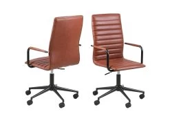 Bureaustoel Windsor - Bruin 20 Bureaustoel Windsor - Bruin -Collectie Slaapkamermeubels 0000063762 1 7b56