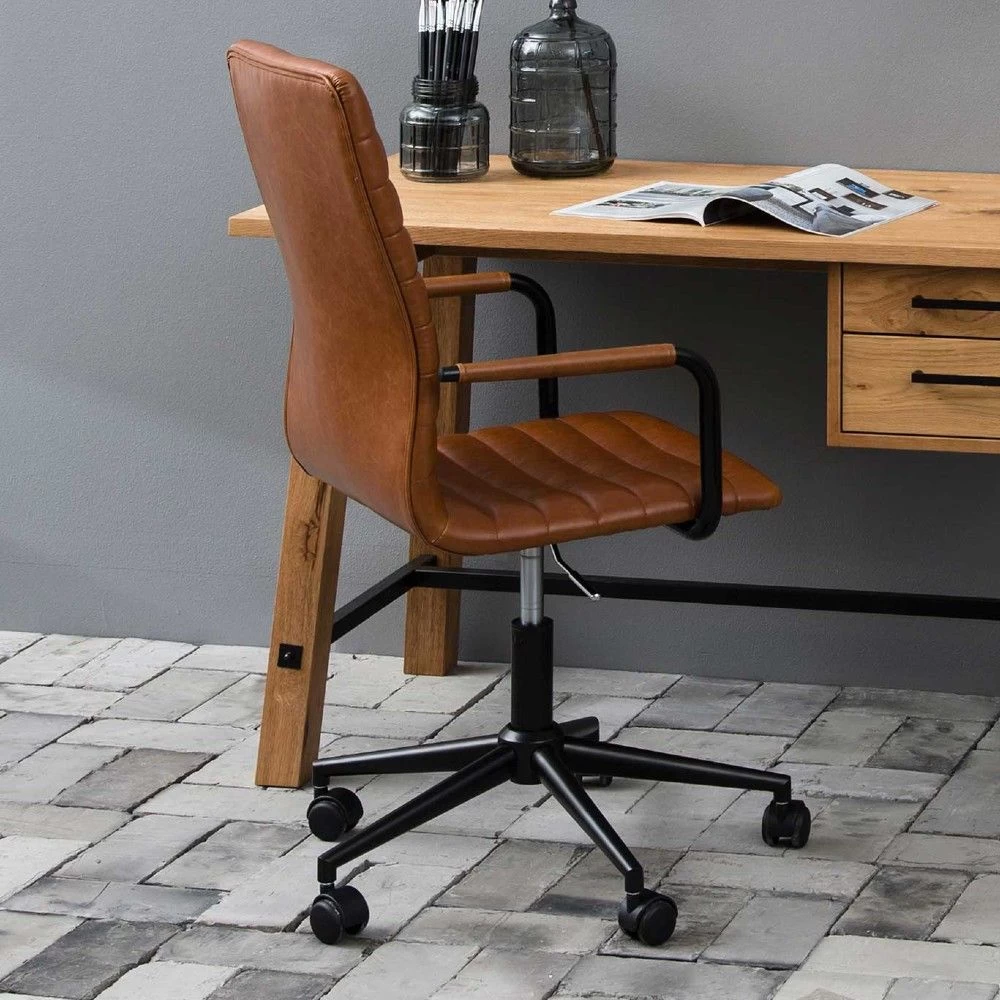 Bureaustoel Windsor - Bruin 3 Bureaustoel Windsor - Bruin