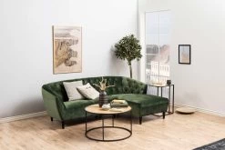 Bijzettafeltje Dover - Zwart/wilde Eik -Collectie Slaapkamermeubels 0000079386 4 c5bd