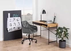 Bureaustoel Bridget - Grijs -Collectie Slaapkamermeubels 0000089099 8 2705