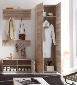 Garderobecombinatie Malea | 168 X 38 X 188 Cm | San Remo Oak Light -Collectie Slaapkamermeubels 00029605 a47c