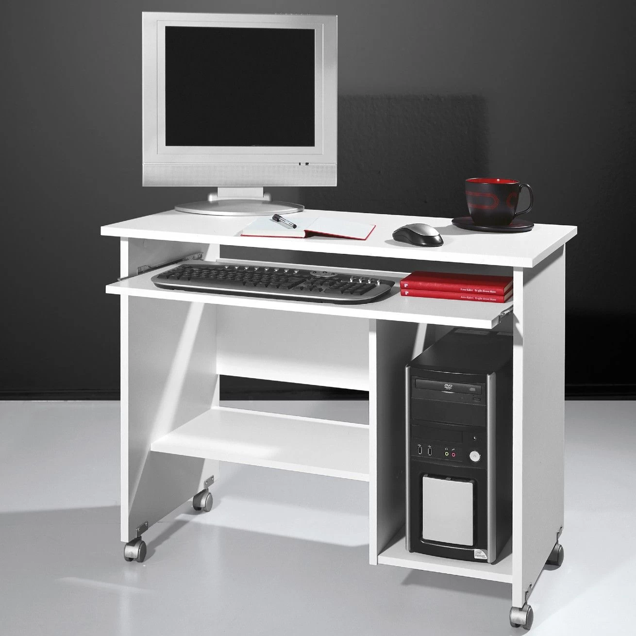 Bureau Norbert 90cm - Wit 3 Bureau Norbert 90cm - Wit