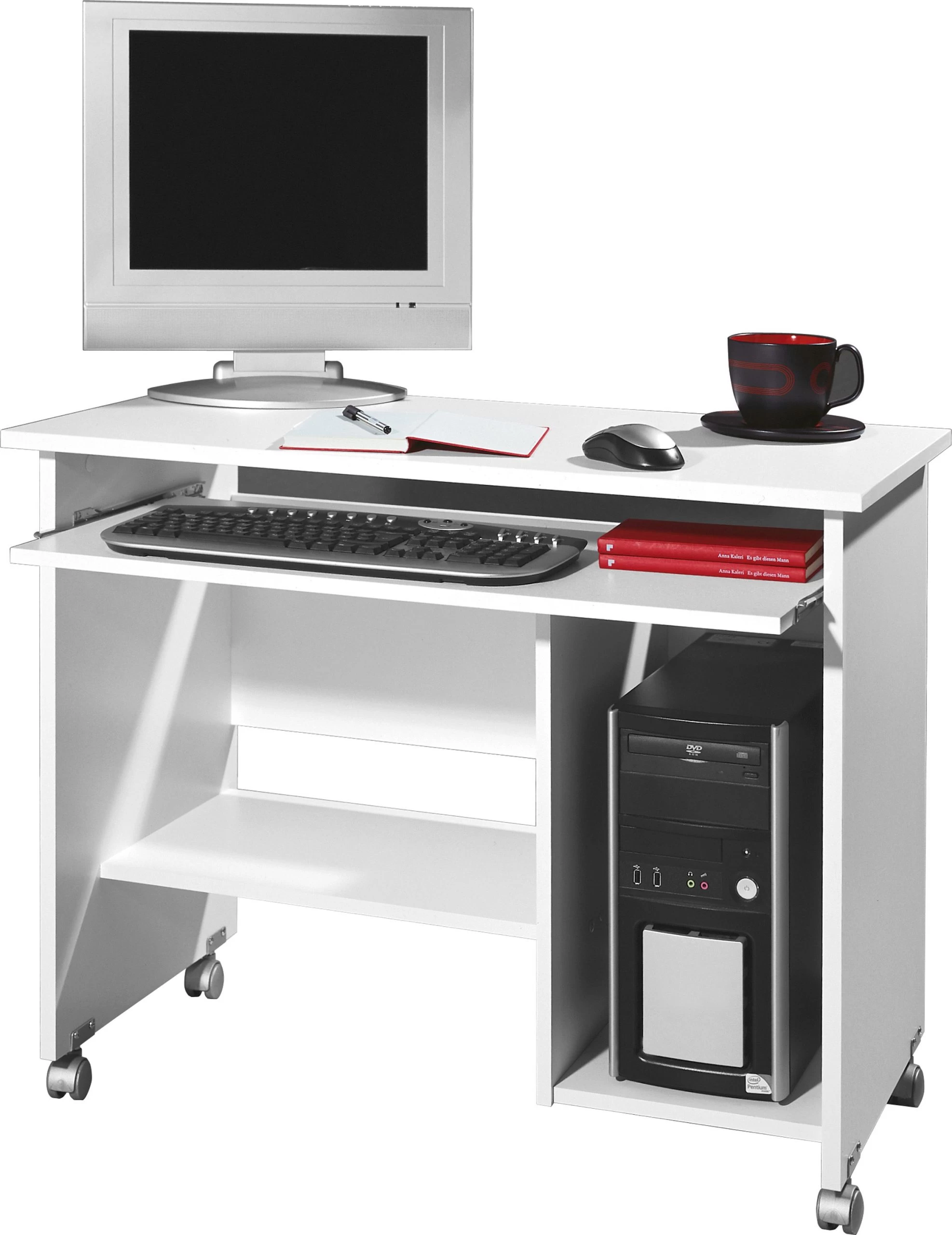 Bureau Norbert 90cm - Wit 9 Bureau Norbert 90cm - Wit - Afbeelding 7