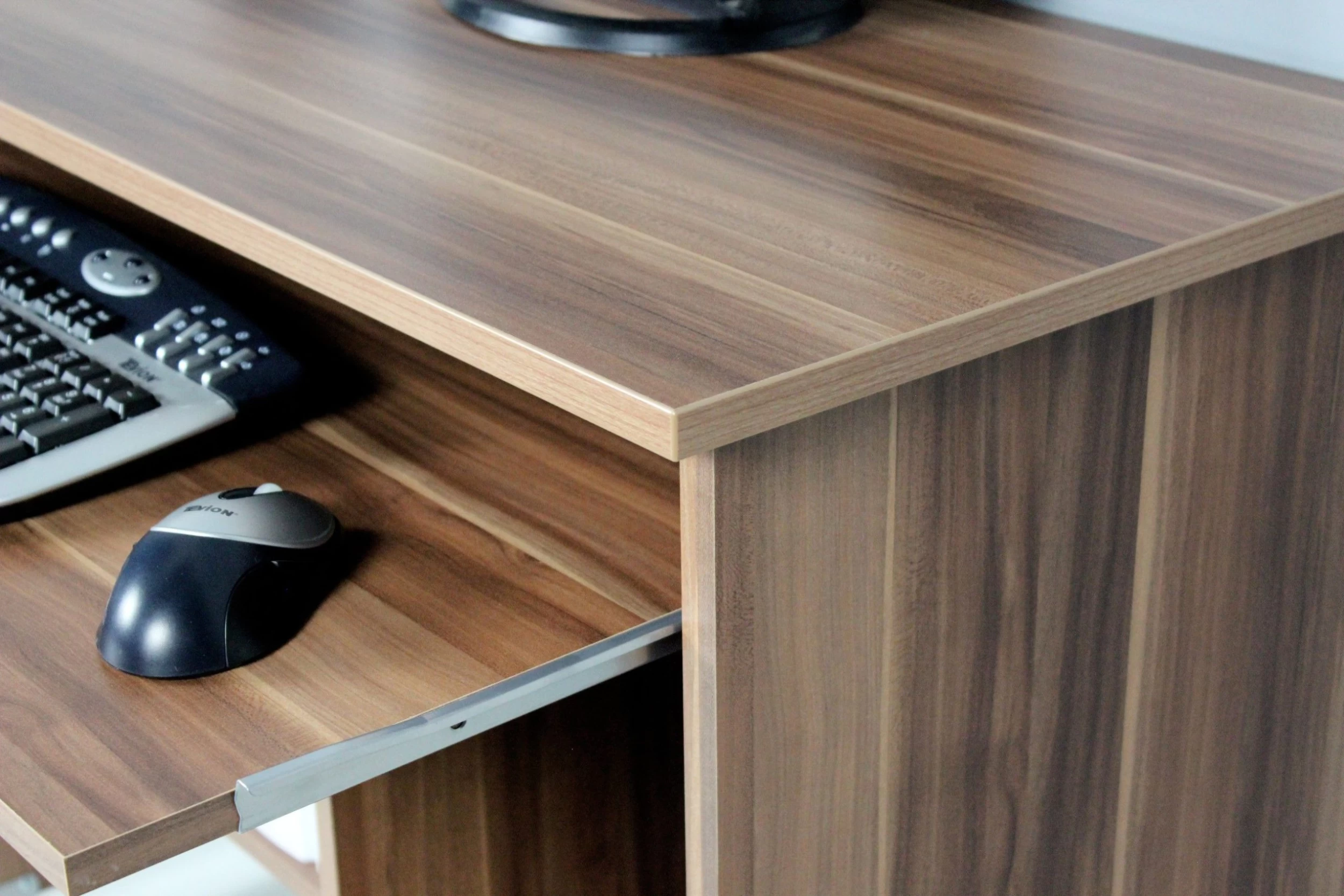 Bureau Norbert 90cm - Walnoot 7 Bureau Norbert 90cm - Walnoot - Afbeelding 5