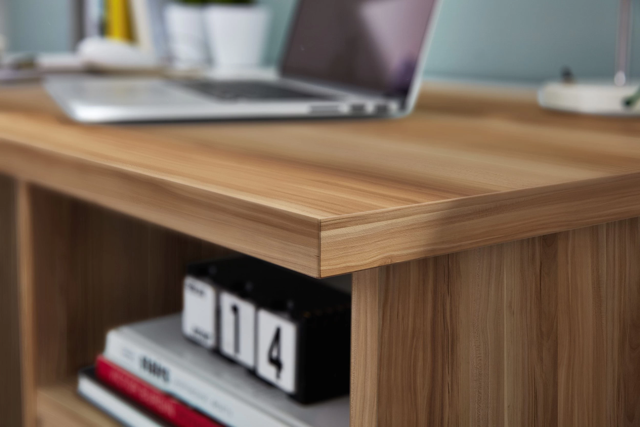 Bureau Beagle 145cm - Walnoot 9 Bureau Beagle 145cm - Walnoot - Afbeelding 7