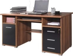 Bureau Beagle 145cm - Walnoot 21 Bureau Beagle 145cm - Walnoot -Collectie Slaapkamermeubels 0484 87 pe dek a cut db89