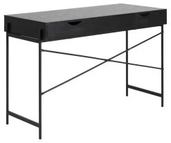 Bureau Angèle 110cm 1 Deur - Mat Zwart 16 Bureau Angèle 110cm 1 Deur - Mat Zwart -Collectie Slaapkamermeubels 06985E96 E0AE 400C 88F6 1259E1BE6495 d1a3