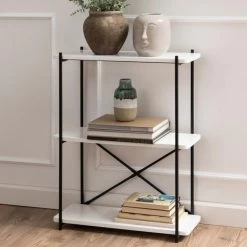 Boekenrek Pascal 60x75cm - Wit