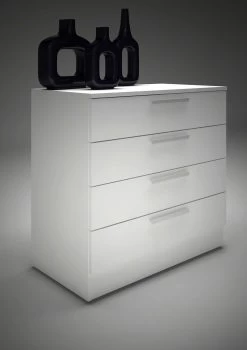 Commode Ramos 4 Laden - Wit 12 Commode Ramos 4 Laden - Wit -Collectie Slaapkamermeubels 1010BLANCO 000 db5d