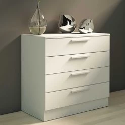 Commode Ramos 4 Laden - Wit