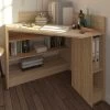 Hoekbureau Wall - Eik/wit -Collectie Slaapkamermeubels 1213A3421X00 wall natural oak and white 1 70f6