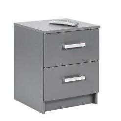 Ladekast Eden 2 Lades - Grafiet Grijs