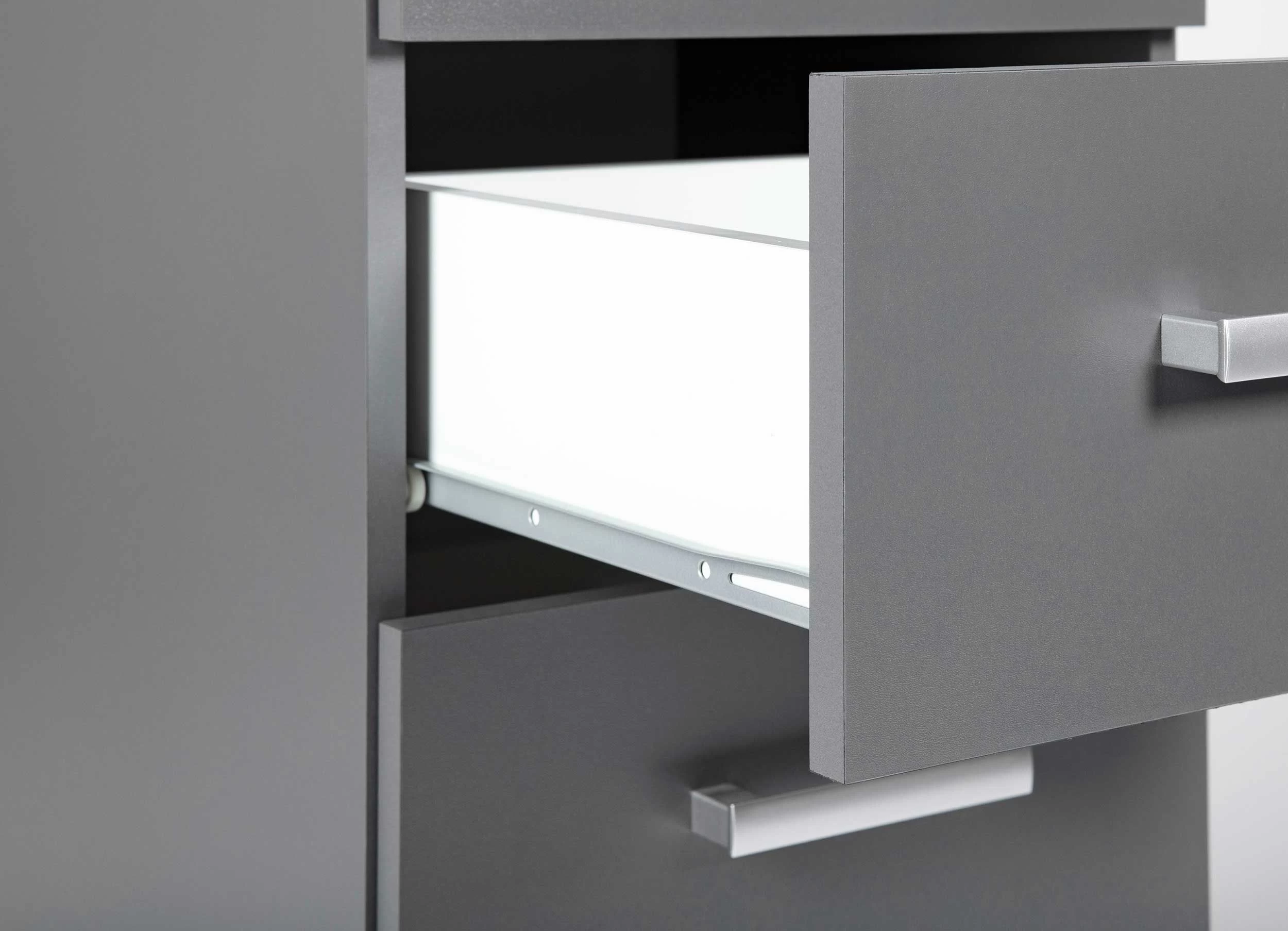 Ladekast Eden 4 Lades - Grafiet Grijs 7 Ladekast Eden 4 Lades - Grafiet Grijs - Afbeelding 5