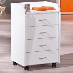 Ladeblok Podence Met 4 Lades - Wit -Collectie Slaapkamermeubels 13300100 19 943c