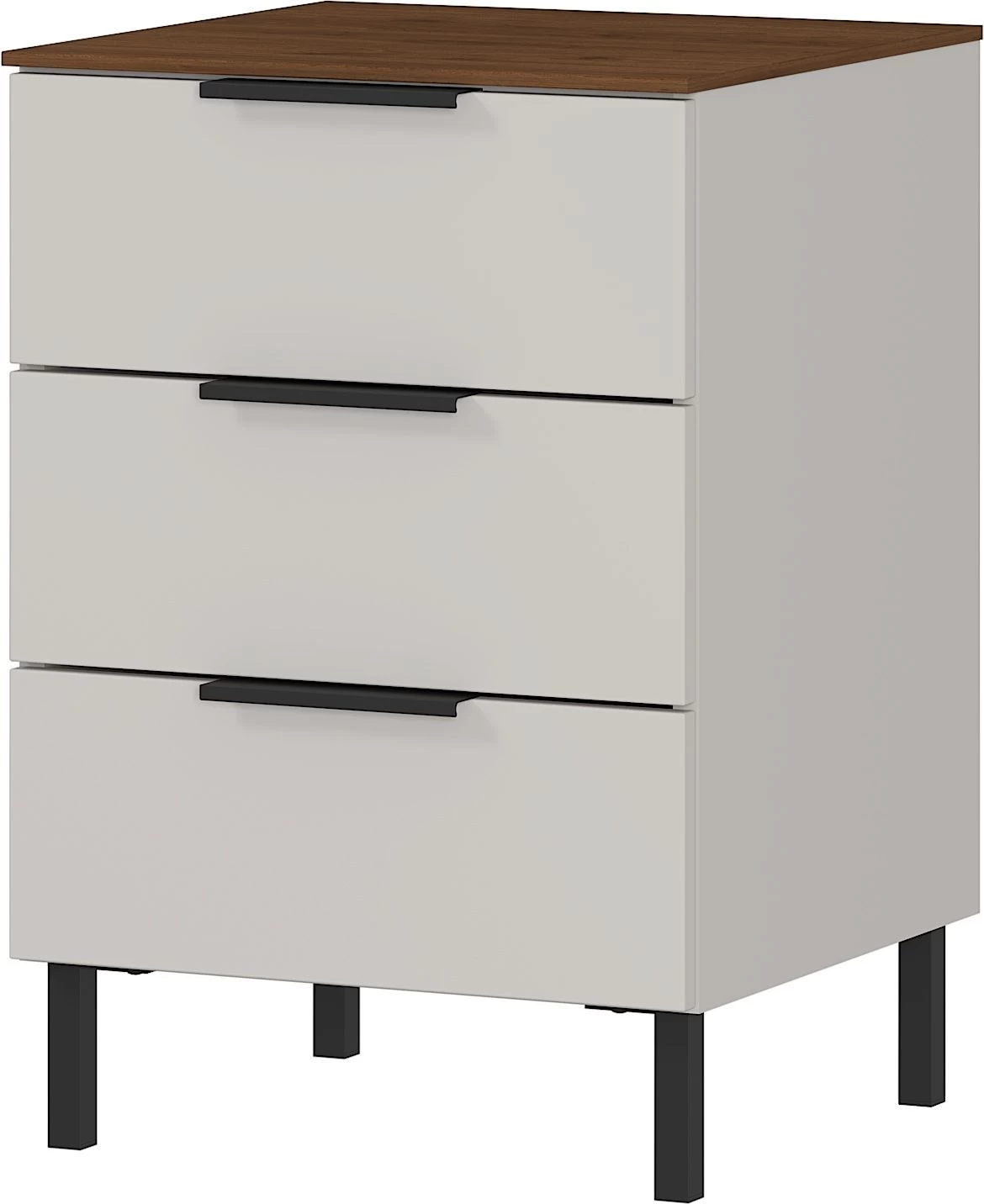 Nachtkastje Karsten - Kasjmier/walnoot 12 Nachtkastje Karsten - Kasjmier/walnoot - Afbeelding 10