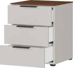 Nachtkastje Karsten - Kasjmier/walnoot 18 Nachtkastje Karsten - Kasjmier/walnoot -Collectie Slaapkamermeubels 1479 573 pe open b cut fbae