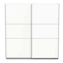 Garderobekast Spectre 195cm Met Schuifdeuren - Mat Wit 15 Garderobekast Spectre 195cm Met Schuifdeuren - Mat Wit -Collectie Slaapkamermeubels 190003 1 afcd