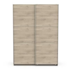 Garderobekast Spectre 148cm Met Schuifdeuren - Eik -Collectie Slaapkamermeubels 190005 1 0eea