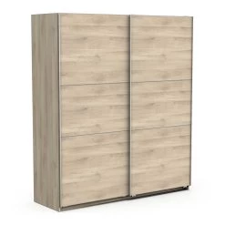 Garderobekast Spectre 178cm Met Schuifdeuren - Eik -Collectie Slaapkamermeubels 190006 8b6e