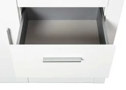 Commode Krups 94cm Met 1 Deur & 4 Lades - Wit -Collectie Slaapkamermeubels 19606020 17 e6a0