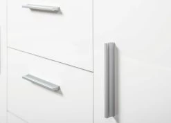 Commode Krups 94cm Met 1 Deur & 4 Lades - Wit -Collectie Slaapkamermeubels 19606020 19 2348