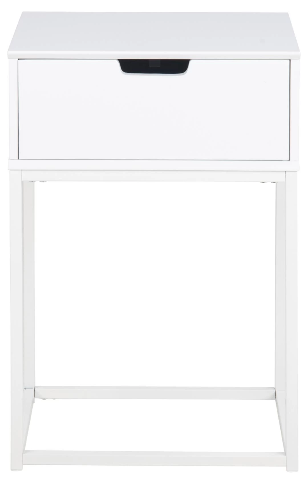 Nachtkastje Mistra 1 Lade - Wit 10 Nachtkastje Mistra 1 Lade - Wit - Afbeelding 8