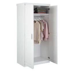 Kledingkast Leon 95cm Met 2 Deuren - Wit 28 Kledingkast Leon 95cm Met 2 Deuren - Wit -Collectie Slaapkamermeubels 20900113 29 2afe