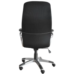 Bureaustoel Tiana-matzwarte Stof -Collectie Slaapkamermeubels 20900240 50 2d79