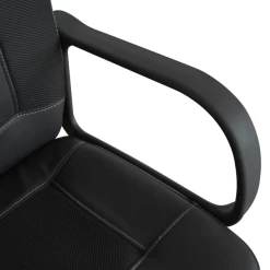 Bureaustoel Karl-matzwart PU En Polyester -Collectie Slaapkamermeubels 20900240 71 6cad