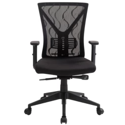 Bureaustoel Maréna-matzwarte Mesh Jacquard Stof -Collectie Slaapkamermeubels 20900240 2023 05 08T092340.789 1194