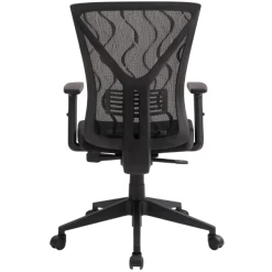 Bureaustoel Maréna-matzwarte Mesh Jacquard Stof -Collectie Slaapkamermeubels 20900240 2023 05 08T092422.138 92ad