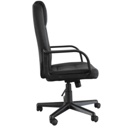 Bureaustoel Manny-matzwart PU -Collectie Slaapkamermeubels 20900240 2023 05 08T095218.980 f029