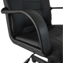 Bureaustoel Manny-matzwart PU -Collectie Slaapkamermeubels 20900240 2023 05 08T095324.142 93b7