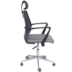 Bureaustoel Moos-matzwarte Mesh Stof/donkergrijze Stof 20 Bureaustoel Moos-matzwarte Mesh Stof/donkergrijze Stof -Collectie Slaapkamermeubels 20900240 2023 05 08T101855.080 384a