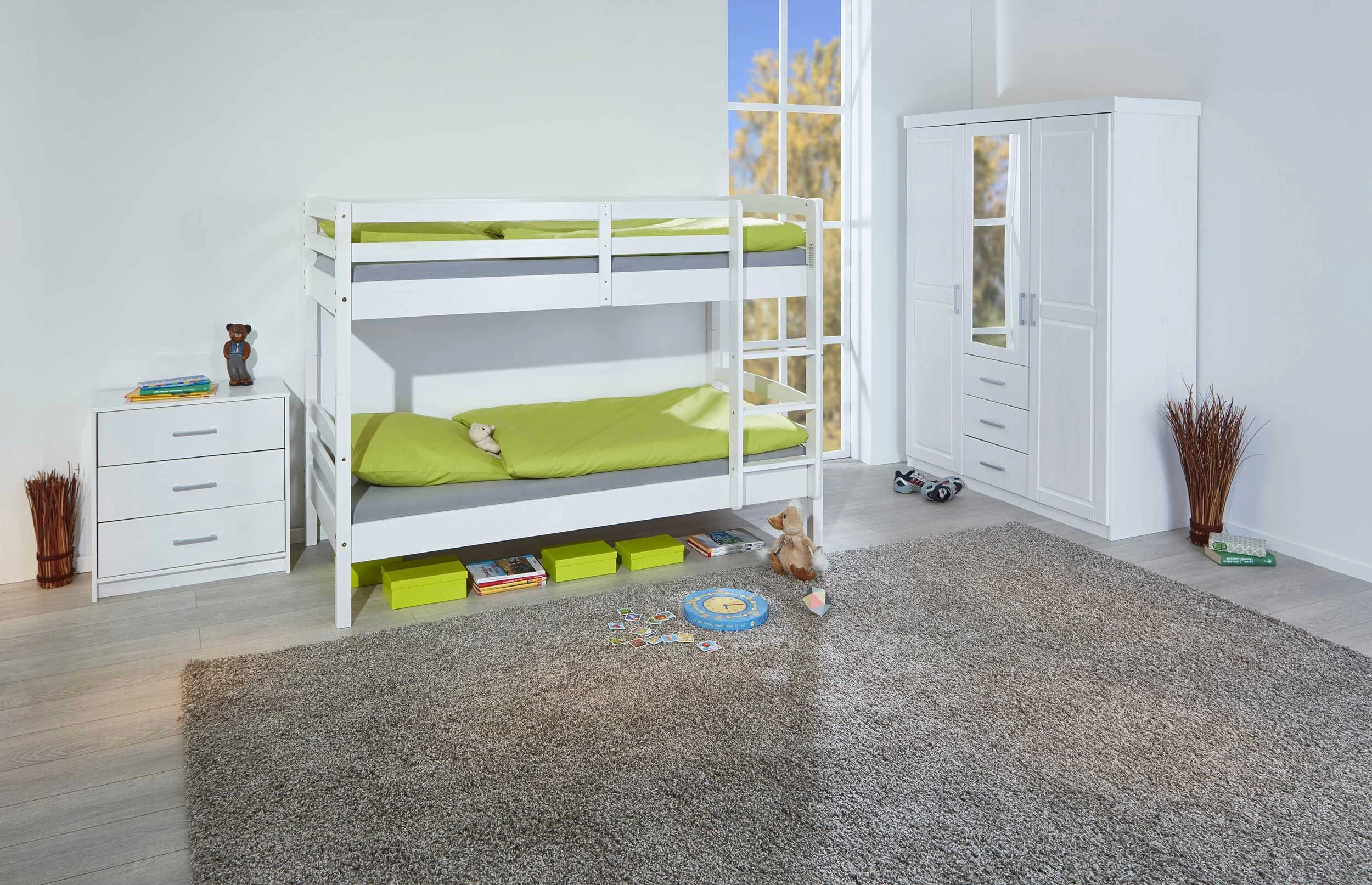 Stapelbed David 90x190 - White Wash 8 Stapelbed David 90x190 - White Wash - Afbeelding 6