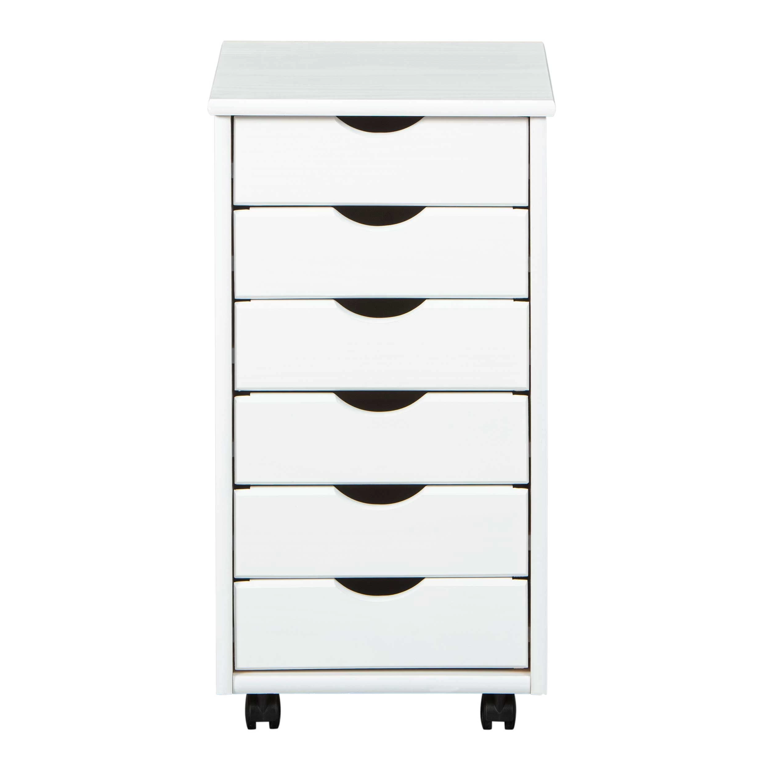 Ladeblok Lena Met Wieltjes - Wit 14 Ladeblok Lena Met Wieltjes - Wit - Afbeelding 12