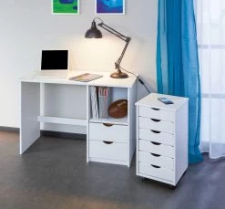 Ladeblok Lena Met Wieltjes - Wit 18 Ladeblok Lena Met Wieltjes - Wit -Collectie Slaapkamermeubels 20900360 12 eae4