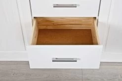 Kledingkast Geraldo 140cm Met 3 Deuren & Spiegel - Wit -Collectie Slaapkamermeubels 20900930 04 e4de