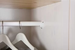 Kledingkast Geraldo 140cm Met 3 Deuren & Spiegel - Wit -Collectie Slaapkamermeubels 20900930 06 9801