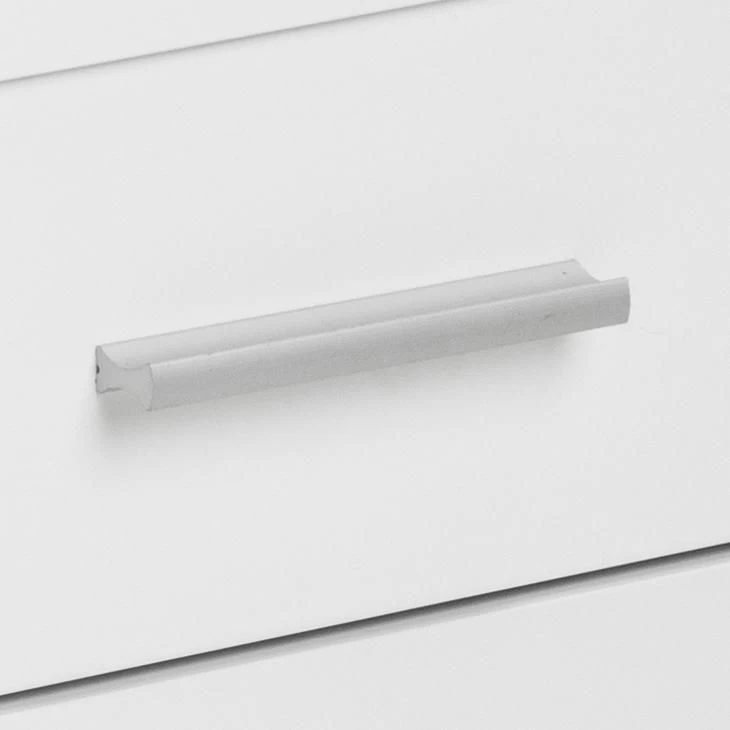 Nachtkastje Colar 40x40cm, 1 Lade - Wit 7 Nachtkastje Colar 40x40cm, 1 Lade - Wit - Afbeelding 5