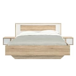 Tweepersoonsbed Alto 140x190 - Sonoma Eik -Collectie Slaapkamermeubels 2 CURTYS CH1Y MH1Y 5 1H1Y103 03 ef2c