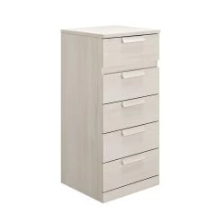 Ladekast Cody 5 Lades - Gebleekte Es -Collectie Slaapkamermeubels 2 CYRUS CH0H MH0H 1H0H165 05 7b64