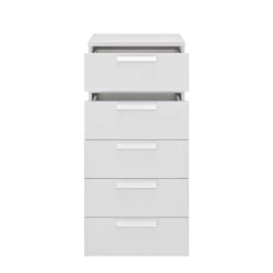 Ladekast Cody 5 Lades - Wit -Collectie Slaapkamermeubels 2 CYRUS CH0H MH0S 1H0H165 05 8e01
