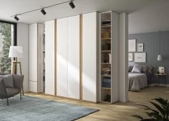 Rek Birger 6 Legplanken - Wit 8 Rek Birger 6 Legplanken - Wit -Collectie Slaapkamermeubels 2 NESTOR CH2A MH2A 35 A 01 f274