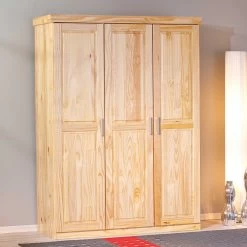 Kledingkast Leon 140cm Met 3 Deuren - Natuur -Collectie Slaapkamermeubels 30500315 03 3787