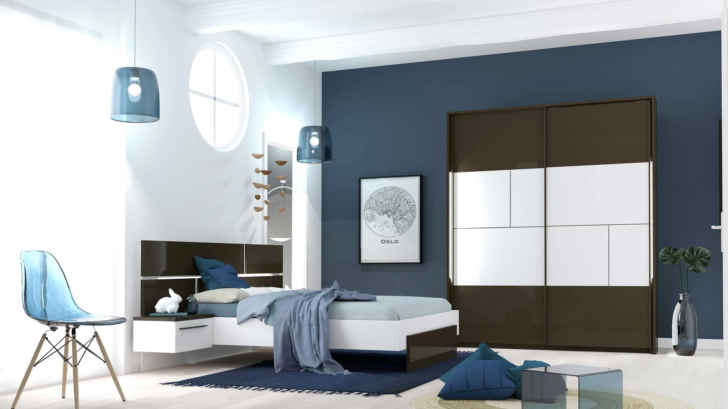 Tweepersoonsbed Paxton 140x190 - Donkergrijs 11 Tweepersoonsbed Paxton 140x190 - Donkergrijs - Afbeelding 9