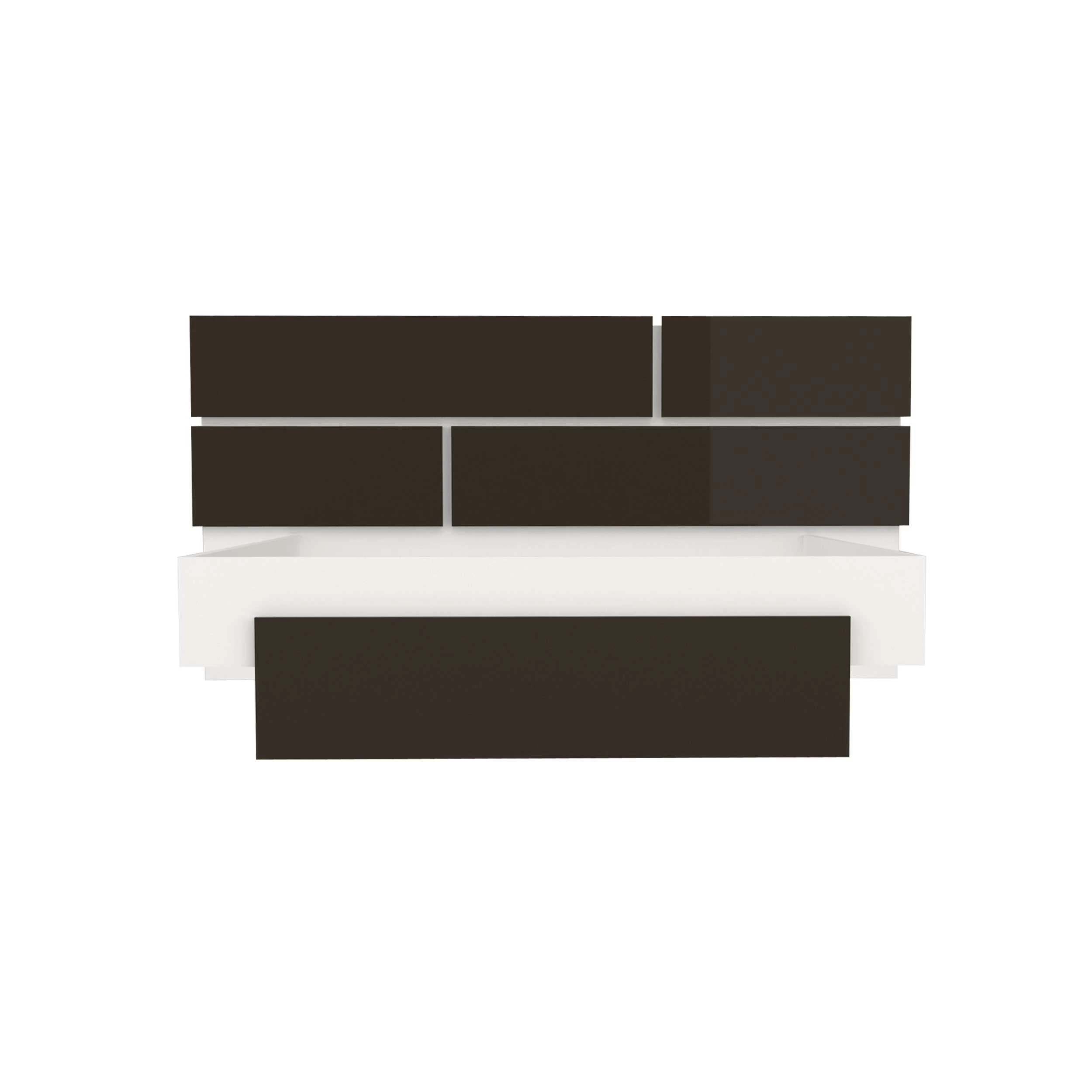 Tweepersoonsbed Paxton 140x190 - Donkergrijs 8 Tweepersoonsbed Paxton 140x190 - Donkergrijs - Afbeelding 6