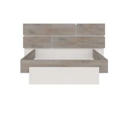 Tweepersoonsbed Paxton 160x190 - Grijze Eik -Collectie Slaapkamermeubels 3102000108582 F1 PRADO 4381 LIT160 N19 18CD0316 7b24