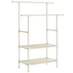 Songmics Metalen Kledingstandaard: Belastbaar Tot 70 Kg, Eenvoudige Montage, 2 Planken, 2 Hangstangen 15 Songmics Metalen Kledingstandaard: Belastbaar Tot 70 Kg, Eenvoudige Montage, 2 Planken, 2 Hangstangen -Collectie Slaapkamermeubels 31ROztY8KVL. SL500 f156