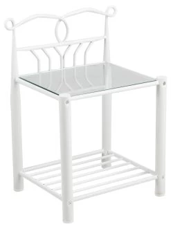 Nachtkastje Laila - Wit -Collectie Slaapkamermeubels 34843E28 236D 4879 AD81 090549347351 8eec